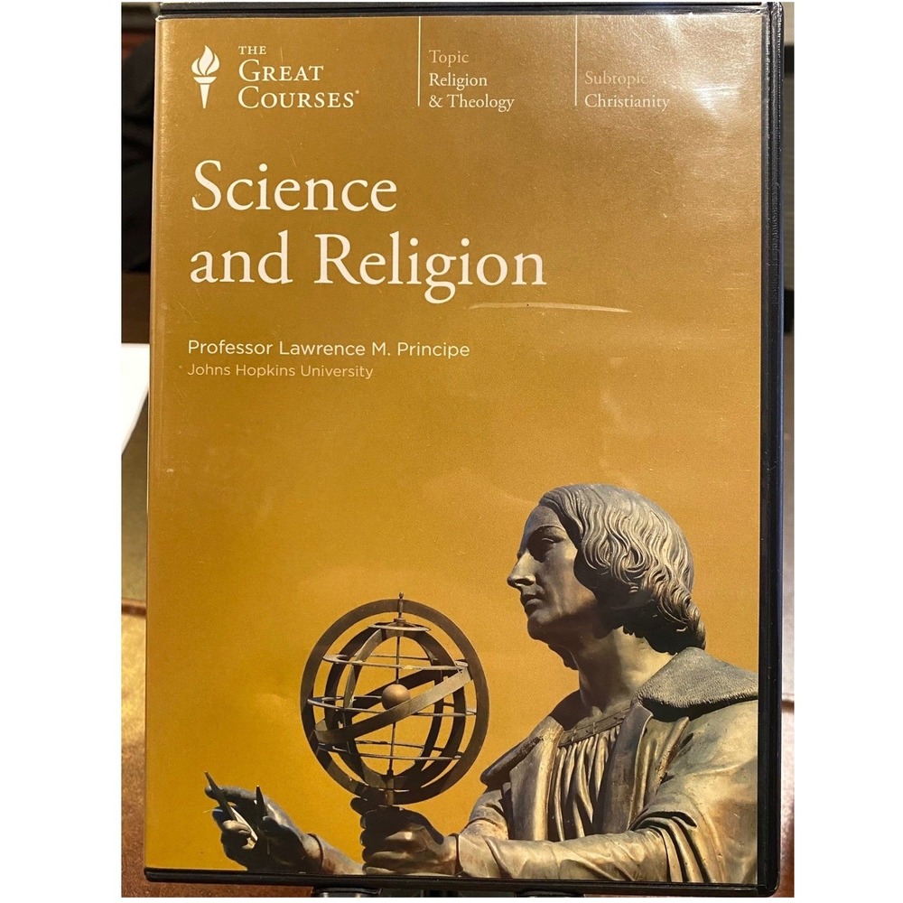 The Great Courses Science and Religion DVD Lawrence M Principe 6 Disc 12 Lecture